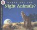 Where Are the Night Animals? cover