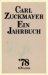 Carl Zuckmayer '78 : Ein Jahrbuch cover