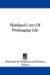 Hufeland's Art of Prolonging Life cover