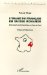 L'image Du Francais En Suisse Romande : Une Enquete Sociolinguistique En Pays De Vaud cover