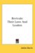 Revivals : Their Laws and Leaders cover