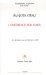 Conference Sur Marx cover