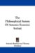 The Philosophical System of Antonio Rosmini-serbati cover