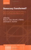 Democracy Transformed : Expanding Political Opportunities in Advanced Industrial Democracies [Click for larger image]