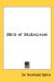 Birds of Shakespeare cover