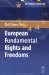 European Fundamental Rights And Freedoms cover