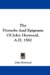 The Proverbs and Epigrams of John Heywood, A.d. 1562 cover