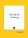 The Art of Thinking cover