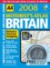 AA Motorist's Atlas Britain 2008 cover