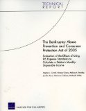 The Bankruptcy Abuse Prevention and Consumer Protection Act of 2005 : Evaluation of the Effects of Using IRS Expense Standards to Calculate a Debtor's Monthly Disposable Income [Click for larger image]