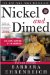 Nickel and Dimed : On (Not) Getting by in America cover
