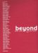 Beyond, Daruber, Hinaus : Eine Deutsch-osterreichische Anthologie  Kunst & Literatur cover
