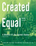Created Equal : A Social and Political History of the United States, to 1877 [Click for larger image]