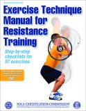Exercise Technique Manual for Resistance Training : Step-by-step Checklists for 57 Exercises [Click for larger image]