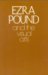 Ezra Pound and the Visual Arts cover
