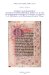 Catalogus Van De Handschriften, Incunabelen En Postincunabelen Uit Het Bezit Van De Orde Der Minderbroeders-Kapucijnen in Nederland, Nu Aanwezig in De Bibliotheek Van De Theologische Faculteit Tilburg cover