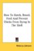 How to Hatch, Brood, Feed and Prevent Chicks from Dying in the Shell cover