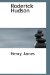 Roderick Hudson cover