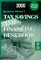 2000 Professional's Guide to Small Business Tax cover