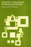 Scaling : A Sourcebook for Behavioral Scientists [Click for larger image]