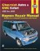 Chevrolet Astro & GMS Safari Mini-Vans Automotive Repair : 1985 Thru 2005-based on a Complete Teardown and Rebuild cover