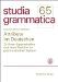 Attribute Im Deutschen : Zu Ihren Eigenschaften Und Ihrer Position Im Grammatischen System cover