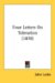 Four Letters On Toleration cover