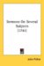 Sermons On Several Subjects cover