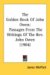 The Golden Book of John Owen : Passages from the Writings of the Rev. John Owen 1904 cover