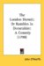 The London Hermit; Or Rambles In Dorsetshire : A Comedy cover
