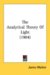The Analytical Theory Of Light cover
