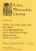 Wol Uf, Wir Sullen Slafen Gan! : Der Schlaf Als Alltagserfahrung in Der Deutschsprachigen Dichtung Des Hochmittelalters cover