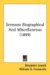 Sermons Biographical And Miscellaneous cover