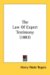 The Law of Expert Testimony cover