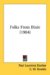 Folks from Dixie cover