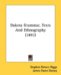 Dakota Grammar, Texts And Ethnography cover