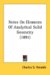  Notes On Elements Of Analytical Solid Geometry