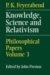 Knowledge, Science and Relativism : Philosophical Papers cover