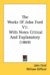 The Works Of John Ford : With Notes Critical and Explanatory cover