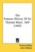The Famous History Of Sir Thomas Wyat, 1607 cover