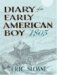 DIARY OF AN EARLY AMERICAN BOY : 1805 cover