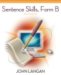 Sentence Skills : A Workbook for Writers, Form B cover