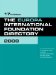 The Europa International Foundation Directory 2008 cover