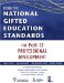 Using the National Gifted Education Standards for PreK-12 Professional Development cover