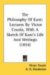 The Philosophy Of Kant: Lectures by Victor Cousin, With a Sketch of Kant's Life and Writings