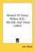Memoir Of Henry Wilkes : His Life and Times cover