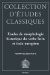 Etudes De Morphologie Historique Du Verbe Latin Et Indo-Europeen cover