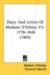 Diary And Letters Of Madame D'Arblay Vol 5, 1778-1840 cover