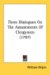 Three Dialogues On The Amusements Of Clergymen cover
