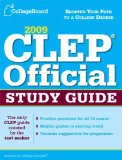 CLEP Official Study Guide 2009 [Click for larger image]
